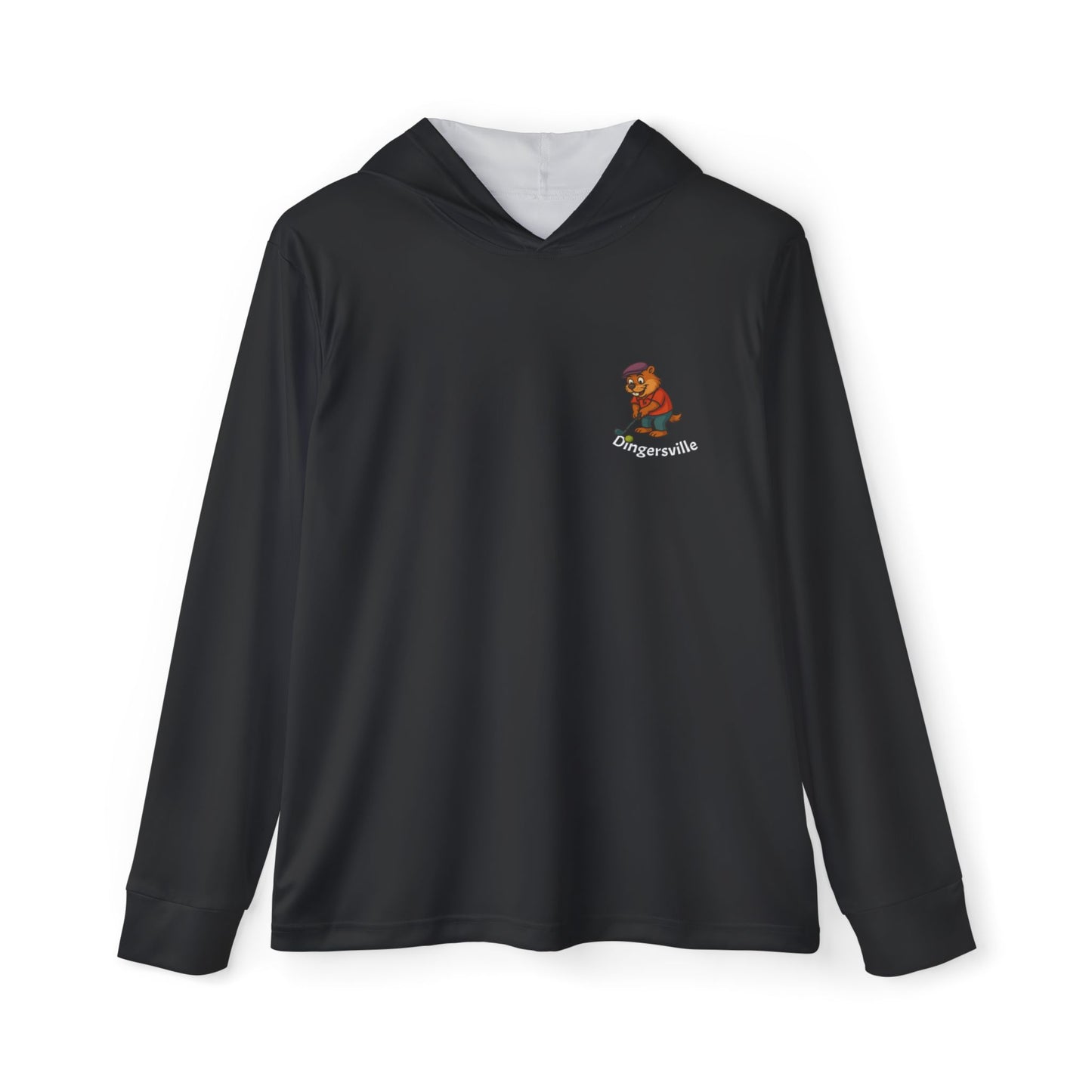 Golf Warmup Hoodie with Dinger Don