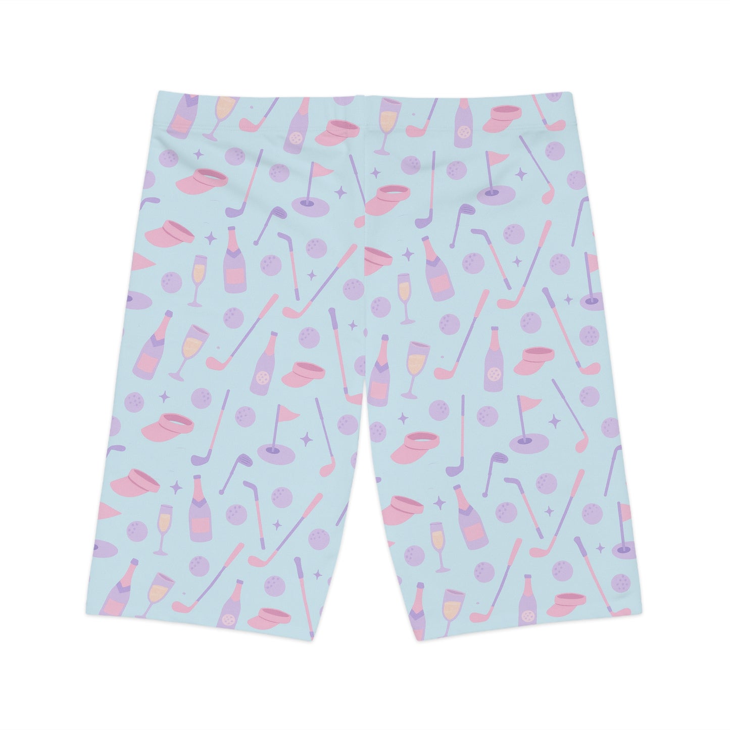 Champagne Golf Bike Shorts