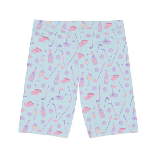 Champagne Golf Bike Shorts